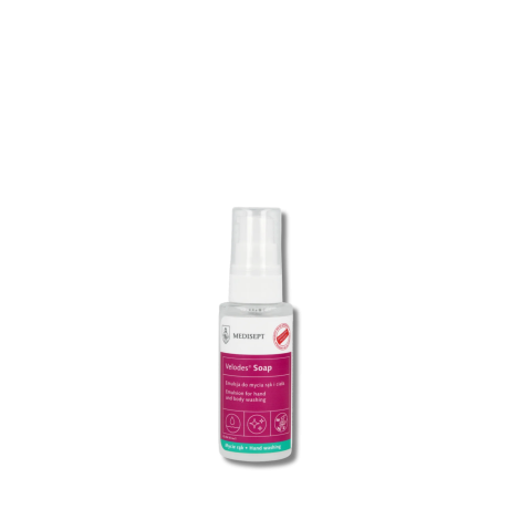 MEDISEPT VELODES Soap emulsja do mycia rąk i ciała 50 ml