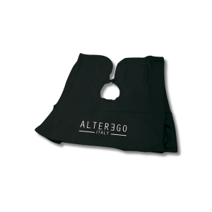 ALTER EGO AKCESORIA Black Cutting Gown czarna peleryna do strzyżeń