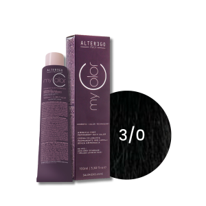 ALTER EGO MY COLOR trwała farba do włosów bez amoniaku 100 ml | 3/0