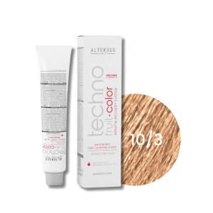 ALTER EGO TECHNOFRUIT trwała farba do włosów z keratyną 100 ml | 10/3