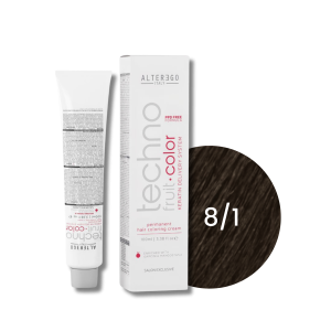 ALTER EGO TECHNOFRUIT trwała farba do włosów z keratyną 100 ml | 8/1