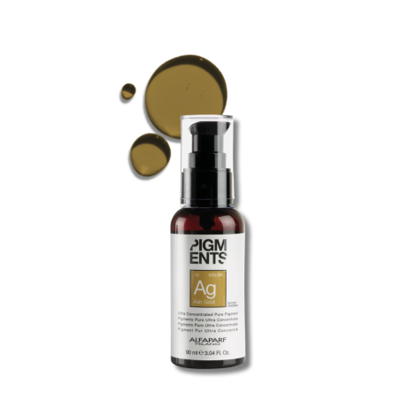 ALFAPARF PIGMENTS skoncentrowany pigment do włosów 90 ml | Ash Gold - 2