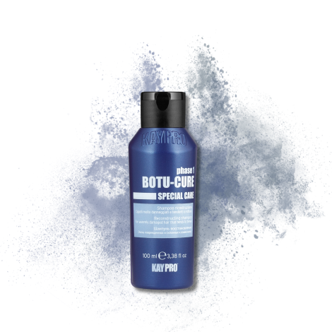 KAYPRO BOTU-CURE faza 1 szampon odbudowujący do włosów zniszczonych 100 ml - 2