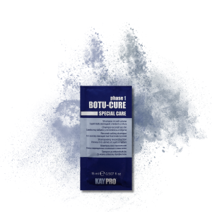 KAYPRO BOTU-CURE faza 1 szampon odbudowujący do włosów zniszczonych 15 ml - image 2