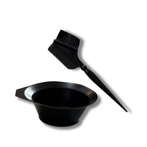 Zestaw do farbowania włosów | miseczka + pędzel z grzebieniem