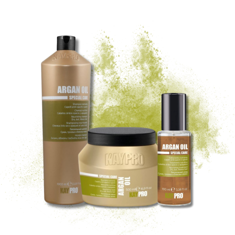 KAYPRO ARGAN OIL zestaw | szampon 1000 ml + maska 500 ml + serum 100 ml - 2