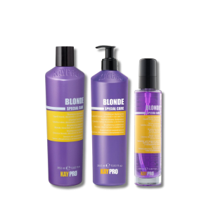 KAYPRO BLONDE zestaw blond | szampon 350 ml + odżywka 350 ml + serum 100 ml