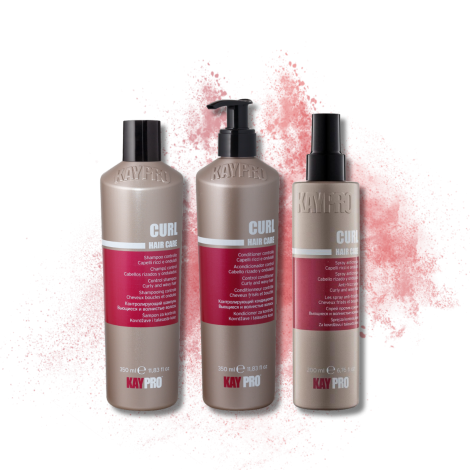 KAYPRO CURL zestaw loki | szampon 350 ml + odżywka 350 ml + spray 200 ml - 2