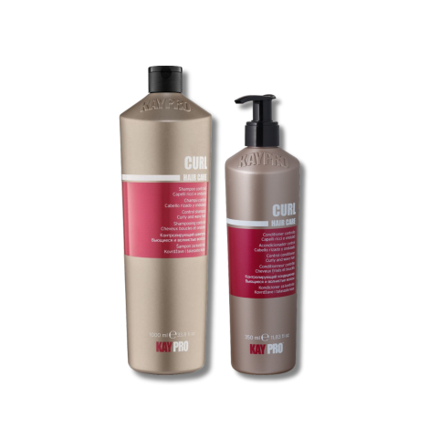 KAYPRO CURL zestaw loki | szampon 1000 ml + odżywka 350 ml