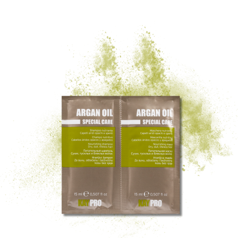 KAYPRO ARGAN OIL zestaw odżywczy z arganem | szampon 15 ml + maska 15 ml - 2