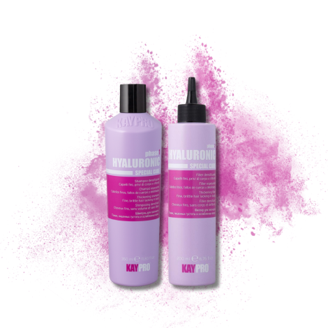 KAYPRO HYALURONIC zestaw na objętość | szampon 350 ml + kuracja 200 ml - 2