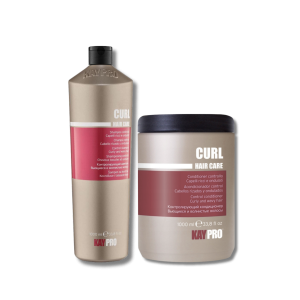 KAYPRO CURL zestaw loki | szampon 1000 ml + odżywka 1000 ml