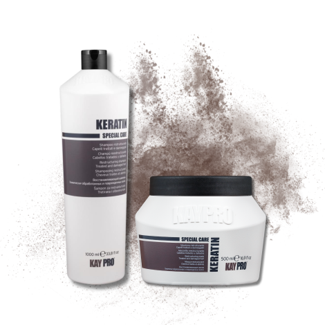 KAYPRO KERATIN zestaw | szampon 1000 ml + maska 500 ml - 2