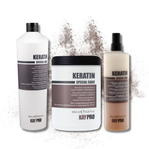 KAYPRO KERATIN zestaw | szampon 1000 ml + maska 1000 ml + spray 500 ml - image 2