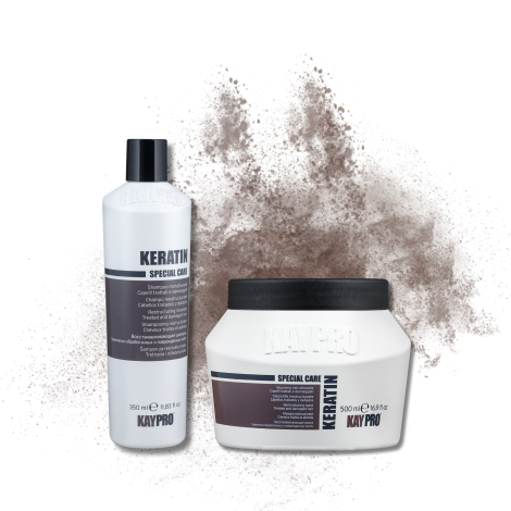 KAYPRO KERATIN zestaw | szampon 350 ml + maska 500 ml - 2