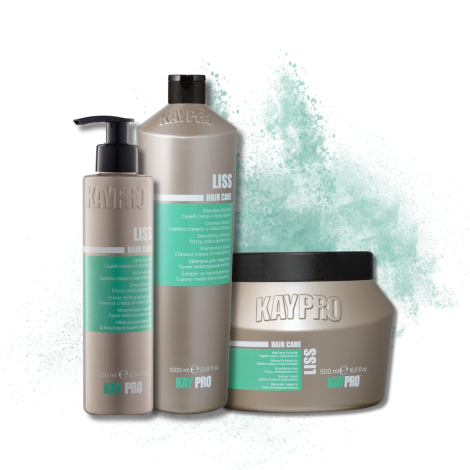 KAYPRO LISS zestaw | szampon 1000 ml + maska 500 ml + krem 200 ml - 2