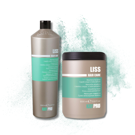 KAYPRO LISS zestaw | szampon 1000 ml + maska 1000 ml - 2