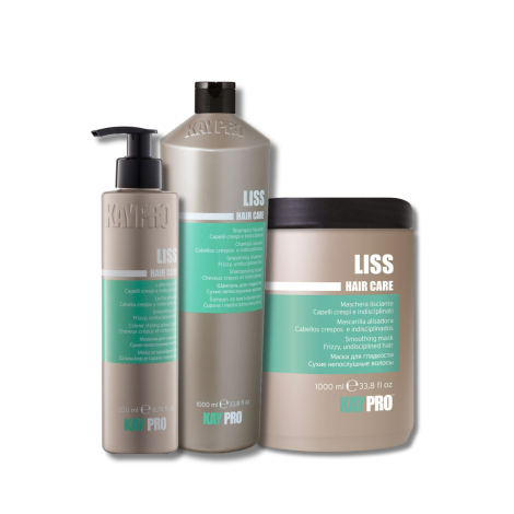 KAYPRO LISS zestaw | szampon 1000 ml + maska 1000 ml + krem 200 ml