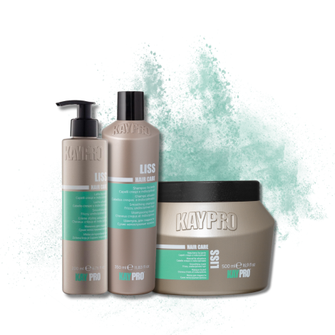 KAYPRO LISS zestaw | szampon 350 ml + maska 500 ml + krem 200 ml - 2