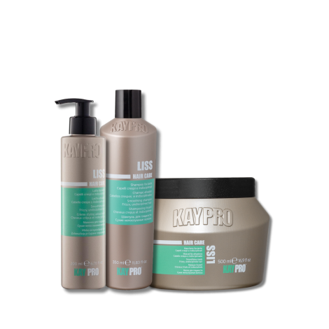 KAYPRO LISS zestaw | szampon 350 ml + maska 500 ml + krem 200 ml
