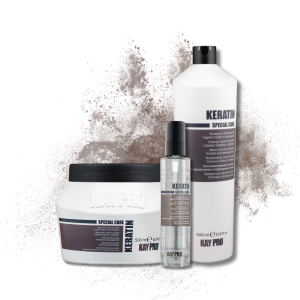 KAYPRO KERATIN zestaw | szampon 1000 ml + maska 500 ml + serum 100 ml - image 2