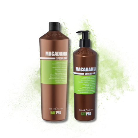KAYPRO MACADAMIA zestaw | szampon 1000 ml + odżywka 350 ml - 2