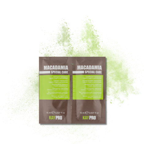 KAYPRO MACADAMIA zestaw | szampon 15 ml + odżywka 15 ml - 2