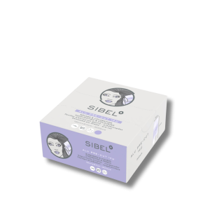 SIBEL ALU PRE-CUT pocięta folia gofrowana do pasemek 300 szt. | Fioletowa