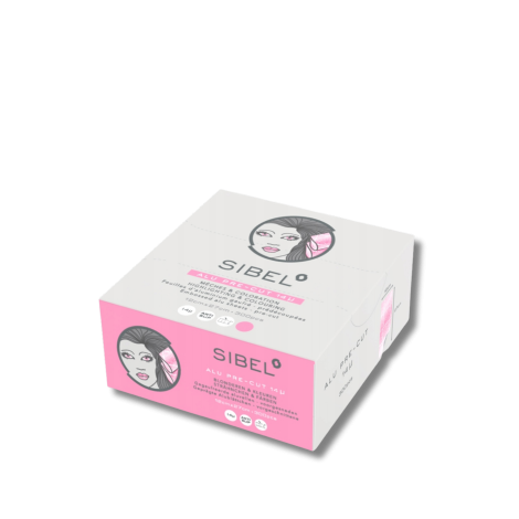 SIBEL ALU PRE-CUT pocięta folia gofrowana do pasemek 300 szt. | Jasny Róż