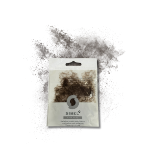 SIBEL siatka cieńka siateczka do koka 2 szt. | Ciemnobrązowa - image 2