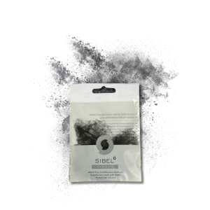 SIBEL siatka cieńka siateczka do koka 2 szt. | Czarna - image 2