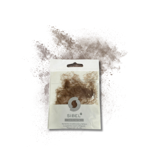 SIBEL siatka cieńka siateczka do koka 2 szt. | Jasnobrązowa - image 2