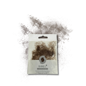 SIBEL siatka cieńka siateczka do koka 2 szt. | Brązowa - image 2