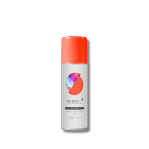 SIBEL HAIR COLOUR SPRAY FLUO lakier fluorescencyjny 125 ml | Czerwony