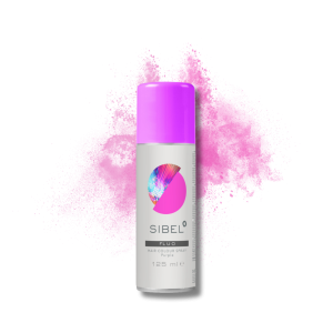 SIBEL HAIR COLOUR SPRAY FLUO lakier fluorescencyjny 125 ml | Fioletowy - image 2
