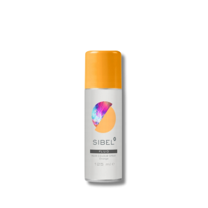 SIBEL HAIR COLOUR SPRAY FLUO lakier fluorescencyjny 125 ml | Pomarańczowy