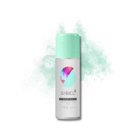 SIBEL HAIR COLOUR SPRAY PASTEL lakier pastelowy 125 ml | Miętowy - 2