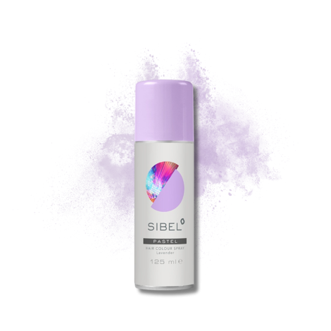 SIBEL HAIR COLOUR SPRAY PASTEL lakier pastelowy 125 ml | Lawendowy - 2