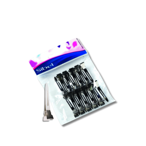 SIBEL klipsy metalowe pojedyncze 1-bolcowe | 20 szt.