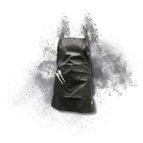 SIBEL CARINE fartuch trwały wodoodporny z kieszenią czarny - 2