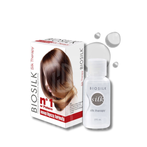 BIOSILK SILK THERAPY Original jedwab do włosów bez spłukiwania 15 ml - 2