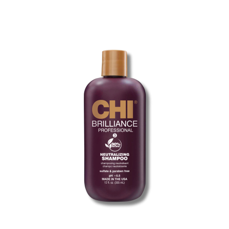 CHI BRILLIANCE Neutralizing Shampoo szampon neutralizujący z oliwą 355 ml