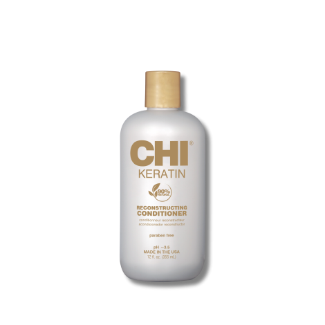 CHI KERATIN Conditioner odżywka odbudowująca do włosów z keratyną 355 ml