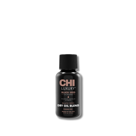 CHI LUXURY Black Seed Dry Oil suchy kuracja olejek z czarnuszki 15 ml