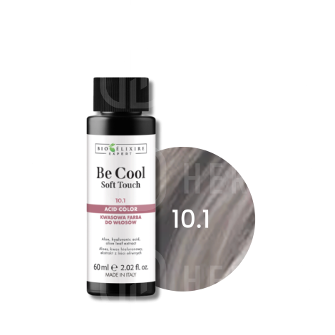 BIOELIXIRE BE COOL SOFT TOUCH kwasowa farba do włosów olejowa 60 ml | 10.1
