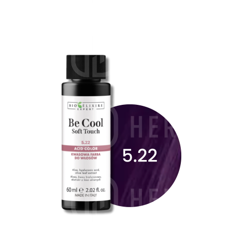 BIOELIXIRE BE COOL SOFT TOUCH kwasowa farba do włosów olejowa 60 ml | 5.22