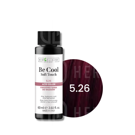 BIOELIXIRE BE COOL SOFT TOUCH kwasowa farba do włosów olejowa 60 ml | 5.26