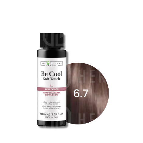 BIOELIXIRE BE COOL SOFT TOUCH kwasowa farba do włosów olejowa 60 ml | 6.7