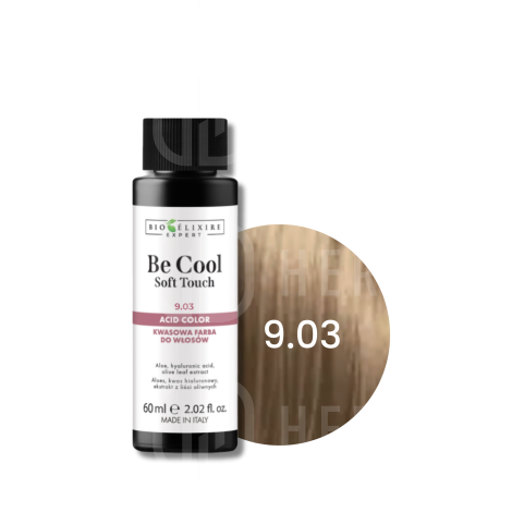 BIOELIXIRE BE COOL SOFT TOUCH kwasowa farba do włosów olejowa 60 ml | 9.03