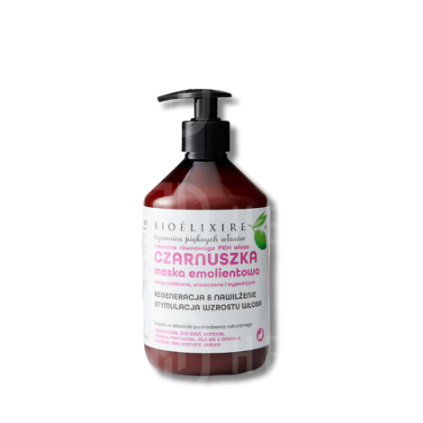 BIOELIXIRE ESSENTIAL maska regenerująca do włosów z czarnuszką 500 ml